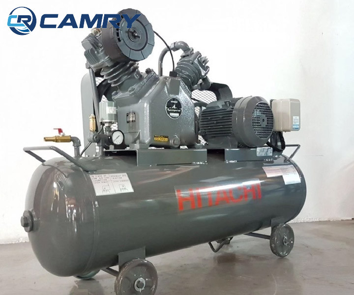 máy nén khí công nghiệp hitachi không dầu