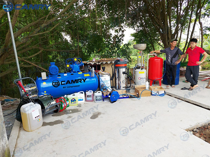 bộ máy rửa xe ô tô
