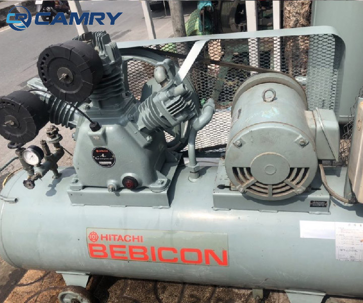 máy nén khí 5hp nhật bãi chất lượng