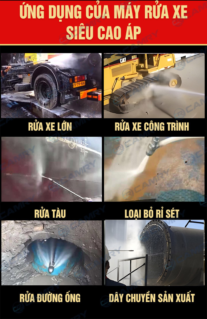 Máy rửa xe siêu cao áp bán chạy