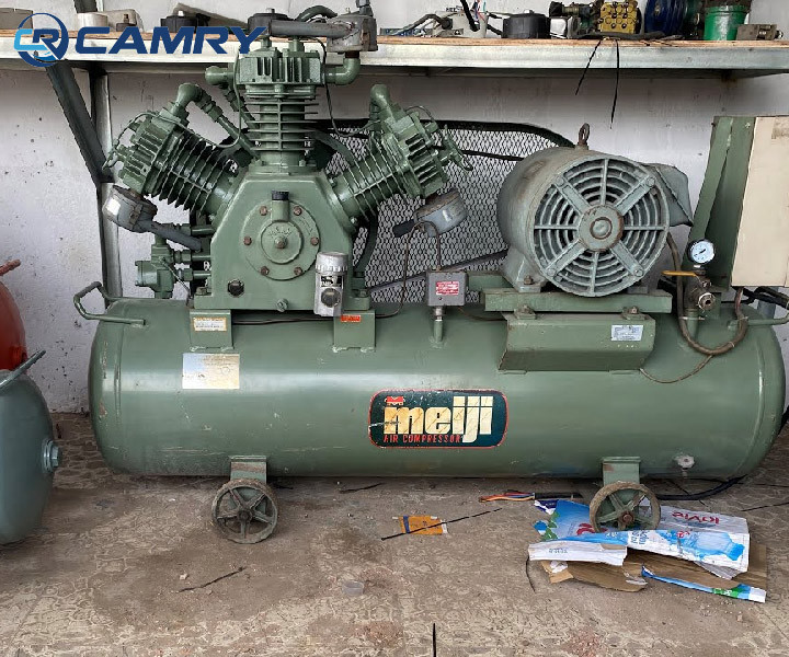 máy nén khí piston meiji chính hãng