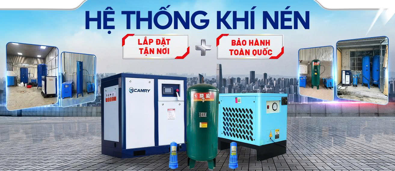 Hệ thống khí nén công nghiệp