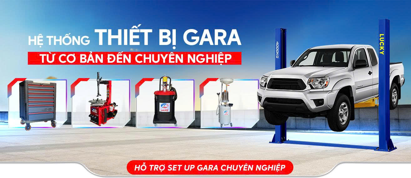 Thiết bị sửa chữa trong gara ô tô